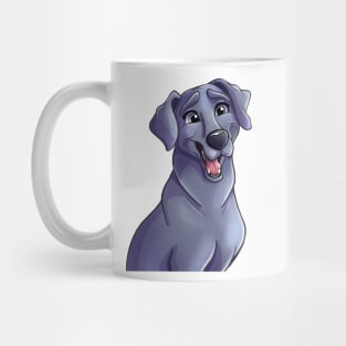 Grey Pup Mug